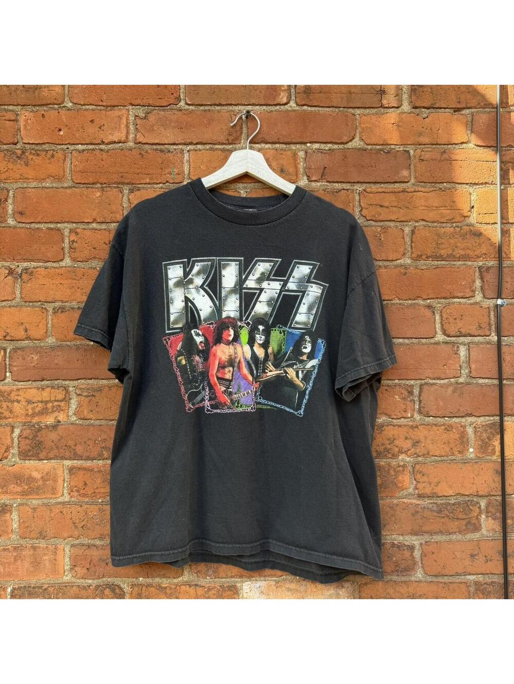 Vintage kiss rock the nation t shirt 2004 XL